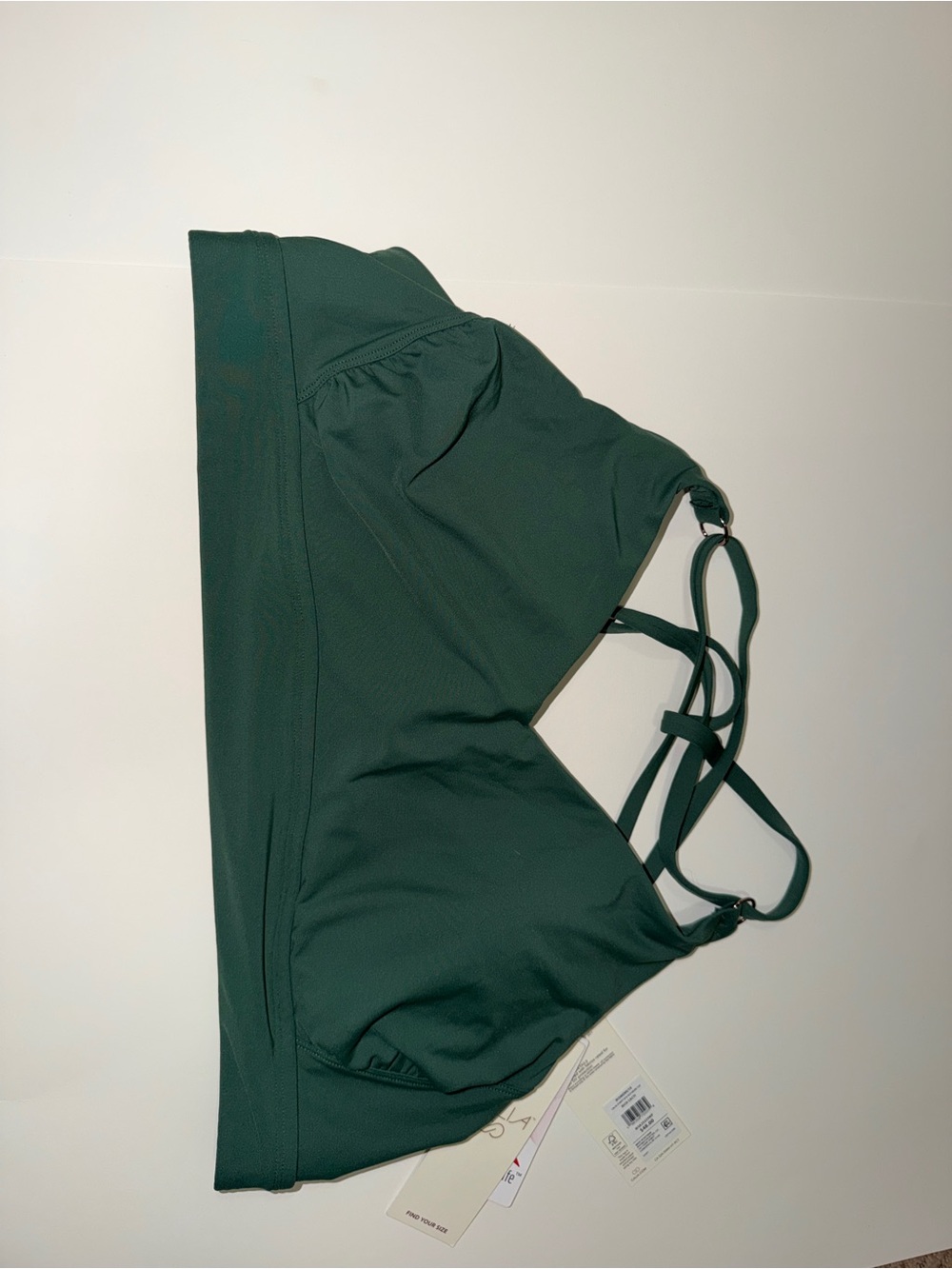 CALIA by Carrie Underwood Dark Green Swim Bralette
